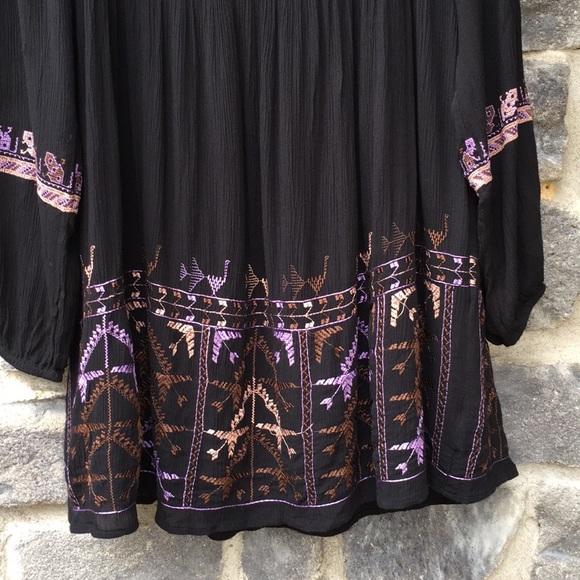 Free People | Rhiannon Embroidered Mini Dress - Picture 4 of 7